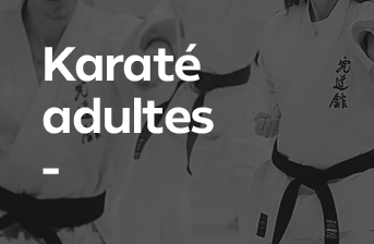 Club de karate, curs adulte, débutant, confirmé
