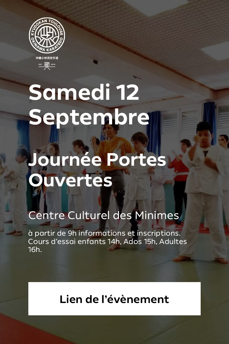 Karate club Toulouse Minimes Tolouse nord Barrière de Paris Portes Ouvertes Enfants Ados Arts martiaux